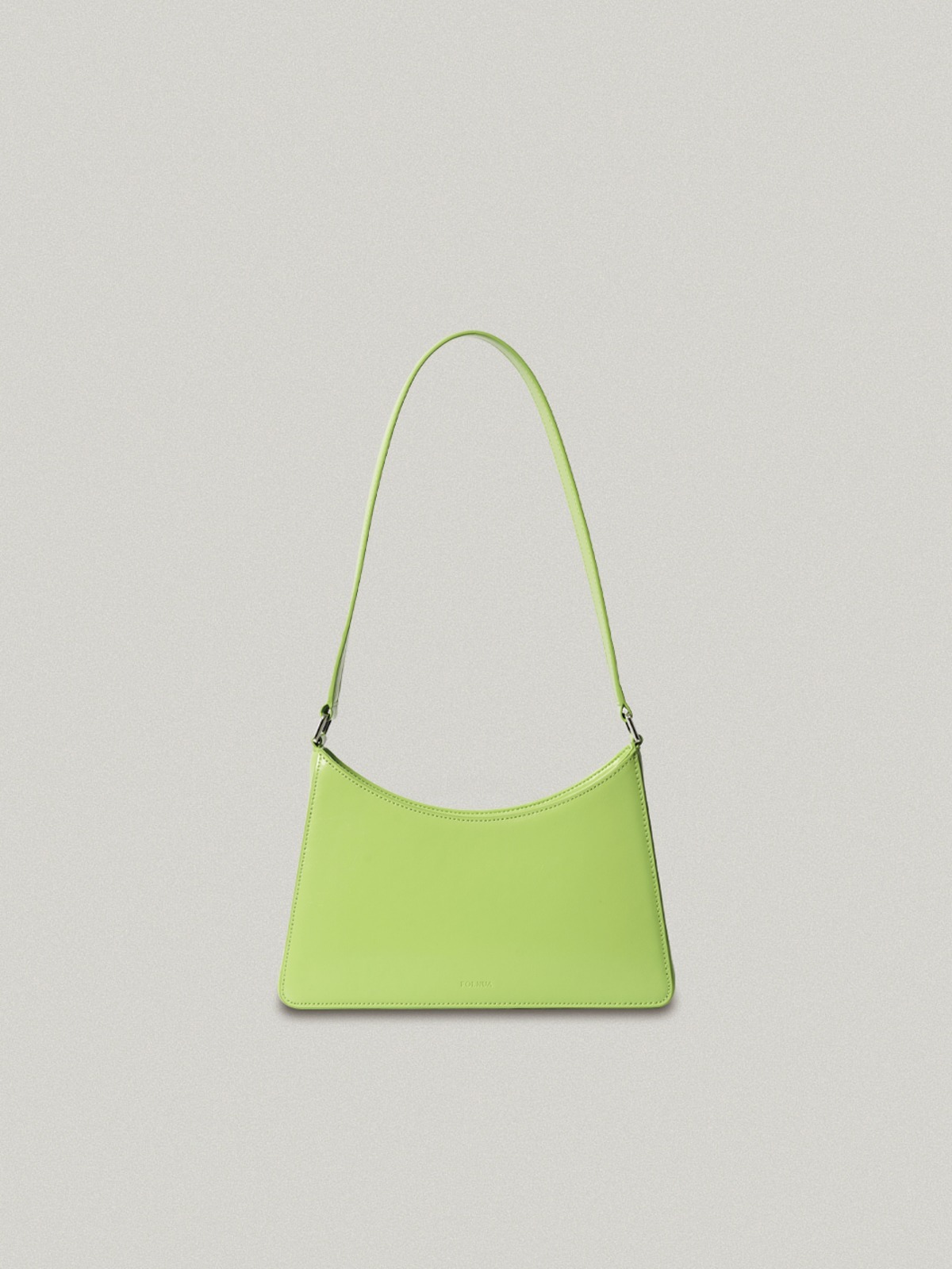 폴뉴아 Arc bag Lime - Crinkle