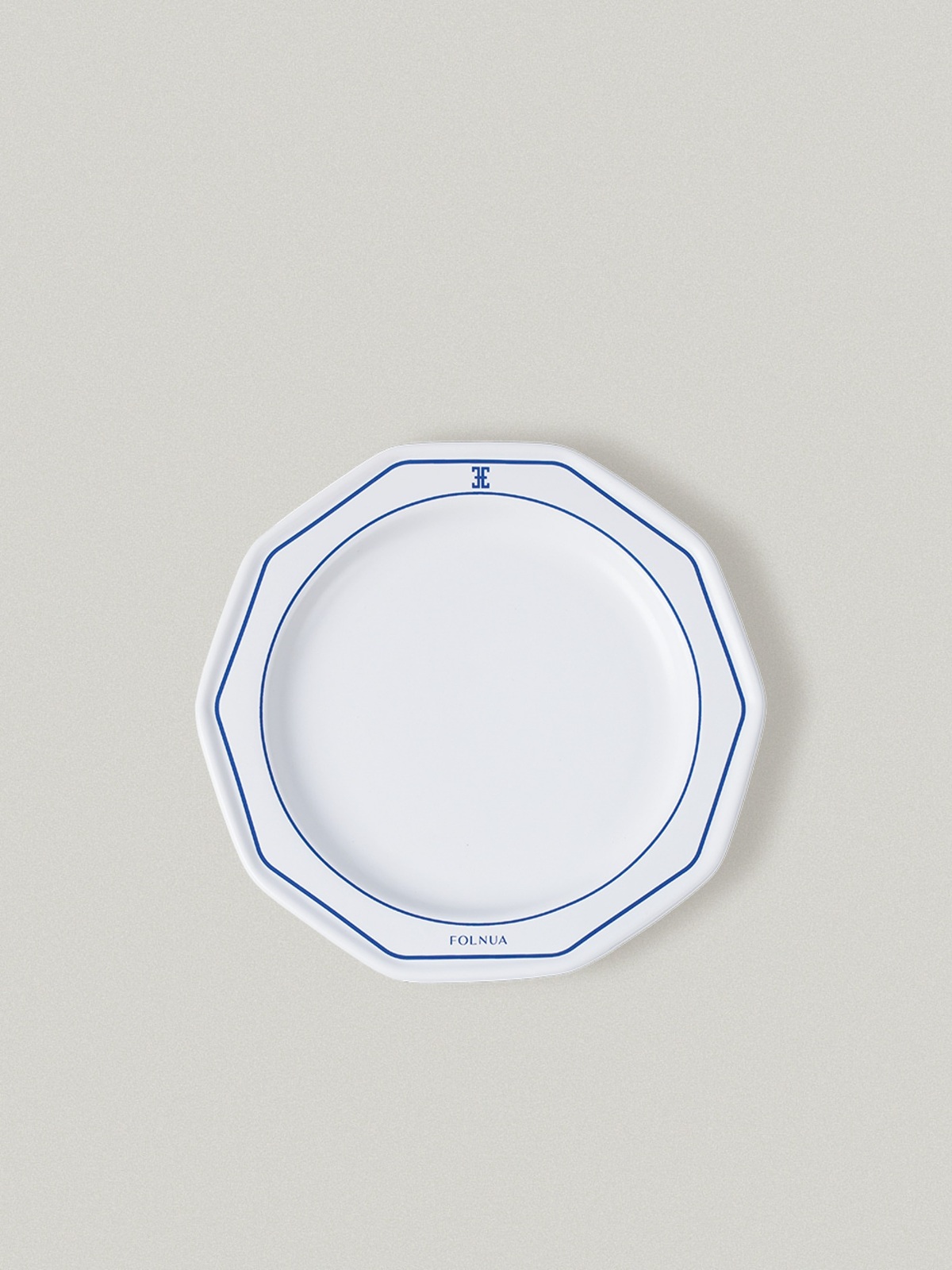폴뉴아 Classic Logo Line Plate[MATTE]