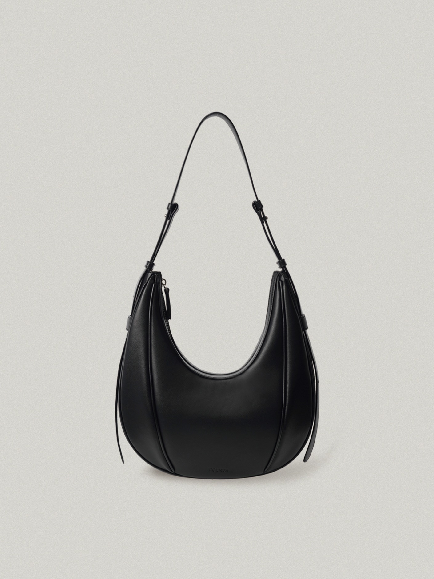 Oval bag Black - Plain오벌백 - 플레인