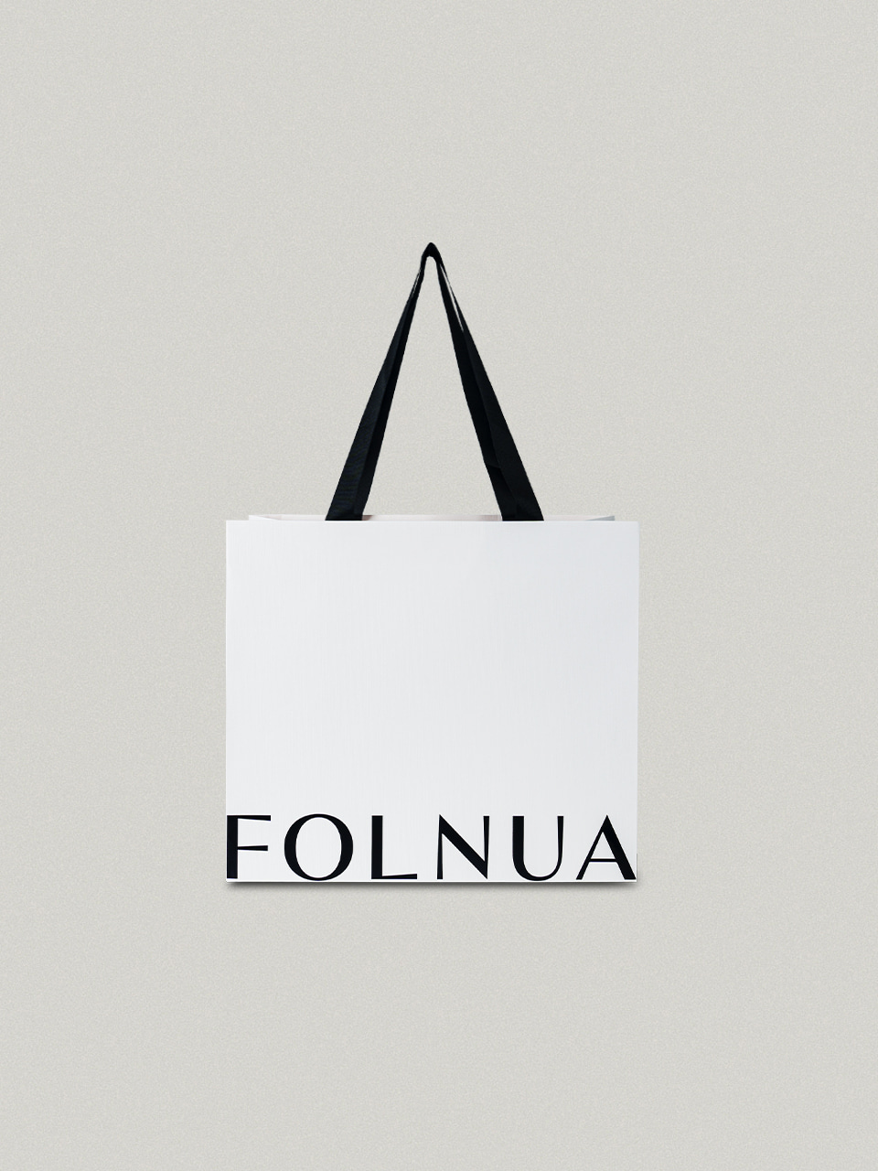 Folnua Logo Paper Bag - 2size폴뉴아 로고 종이쇼핑백