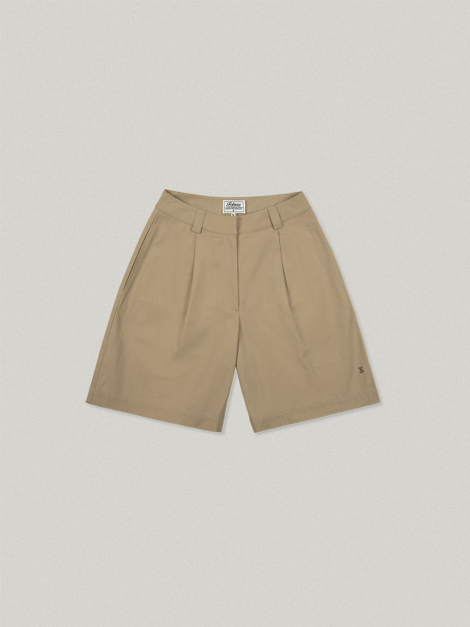 Cotton Bermuda Pants - beige코튼 버뮤다 팬츠